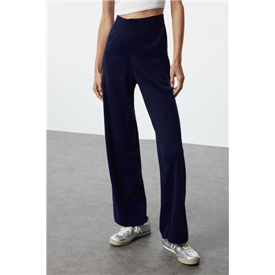 Navy Blue Zippper в вертикальном воротнике трикотаж сзади набор Twoaw25au00025