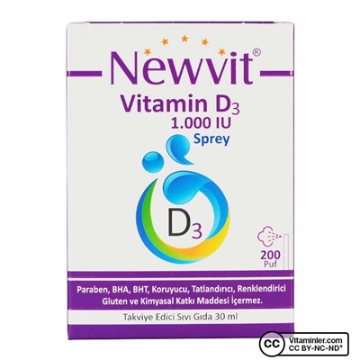 Newvit Витамин D3 1000 МЕ 30 мл