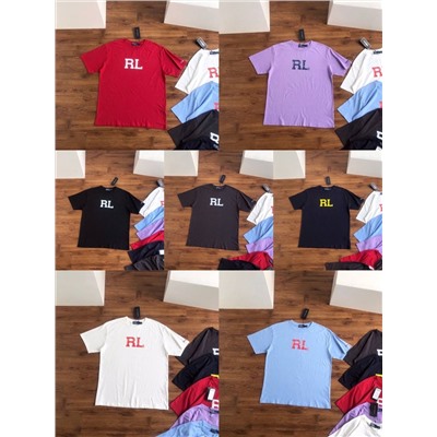 Унисекс футболка Polo Ralph Laure*n 👕  Реплика 1:1