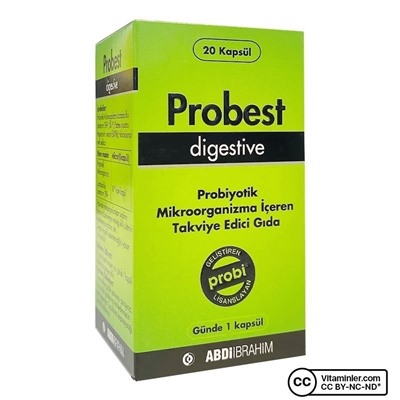 Probest Пищеварительный Пробиотик 20 Капсул