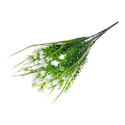 TCV011-03 Искусственные цветы Гипсофила, 35х9см, цвет белый