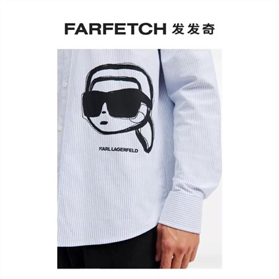 Очень удобная повседневная рубашка  KARL LAGERFEL*D ОРИГИНАЛ!
