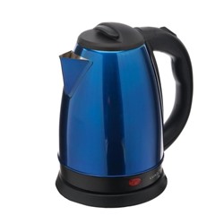 УЦЕНКА Чайник электрический Luazon LSK-1804, металл, 1.8 л, 1500 Вт, синий
