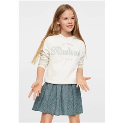 Falda estampado floral -  Niña | MANGO OUTLET España