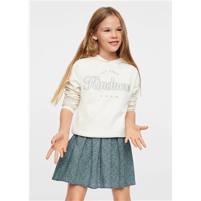 Falda estampado floral -  Niña | MANGO OUTLET España