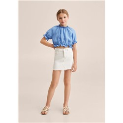 Blusa abertura posterior -  Niña | MANGO OUTLET España
