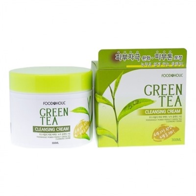 603155-1 в пути FOODAHOLIC NATURE SKIN CLEANSING CREAM – GREEN TEA Очищающий крем для лица с экстрактом зеленого чая