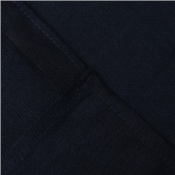 Комплект штор д/кухни с завязками Этель Linen collection 145х180см-2 шт., 100% лён 170 г/м2