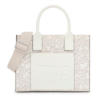 Bolso shopper Kaos Mini Evolution - gris claro