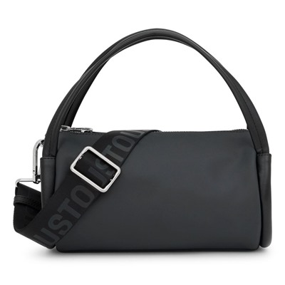 Bolso cilíndrico Miranda Soft - gris oscuro