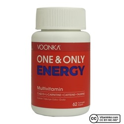 Voonka One & Only Energy Мультивитамины 62 капсулы