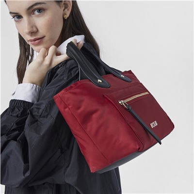 Bolso capazo Shelby - rojo