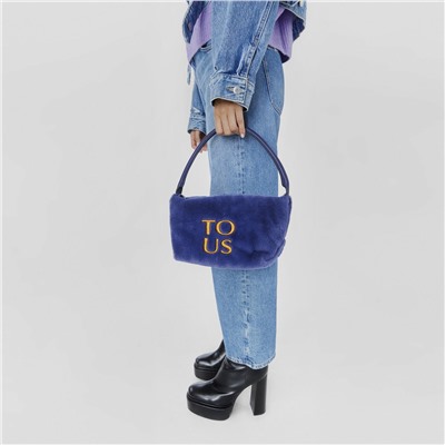Bolso de hombro Tous Balloon Wild - morado oscuro
