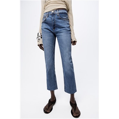 JEANS ZW COLLECTION BOOTCUT CROPPED TIRO ALTO