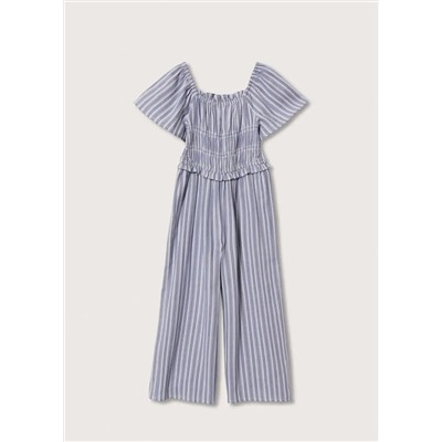 Mono largo rayas -  Niña | MANGO OUTLET España