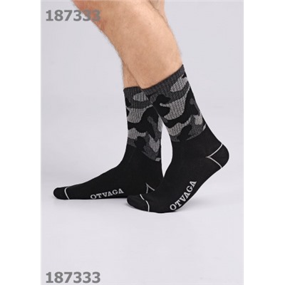 CLEVER Носки муж.К3425 23Ф хл+эл