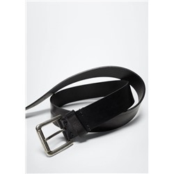 Cinturón piel  -  Hombre | MANGO OUTLET España