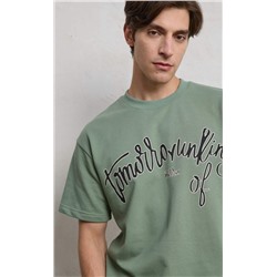 Футболка P411-0583 olive
