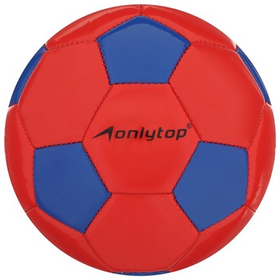 Футбольный мяч ONLYTOP, машинная сшивка, 32 панели, р. 2, EVA, цвет МИКС