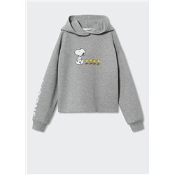 Sudadera snoopy capucha -  Niña | MANGO OUTLET España