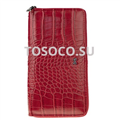 h-1020-2 red кошелек натуральная кожа и экокожа 10х20х2