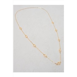 Тонкая цепочка с золотым рисунком 23SX800073