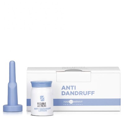 Лосьон против перхоти "ANTI DANDRUFF LOTION" DOUBLE ACTION, 10 мл x 10 шт/7439