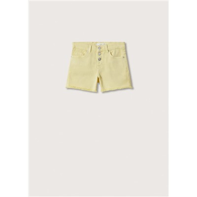 Short denim botones -  Niña | MANGO OUTLET España