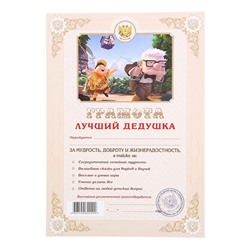 Набор "Самый лучший дедушка" грамота