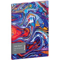 Папка для тетрадей на резинке Berlingo "Color Storm" А5+, 600мкм, с рисунком