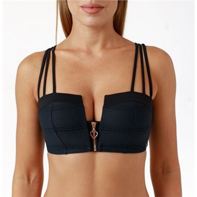 COQUETTE REVUE Купальник раздельный бескаркасный с плавками слип классические SWIM DREAM sw55002-06/