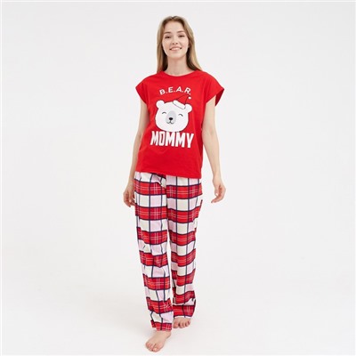 Пижама новогодняя женская KAFTAN "Bear" размер 40-42 49