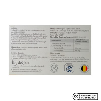 Neptun TurmericFlex 30 капсул