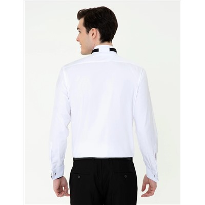 Рубашка для смокинга с белым Slim Fit