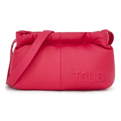 Bolso bandolera Tous Dolsa - cuero - fucsia
