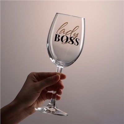 Бокал для вина Lady boss, 360 мл