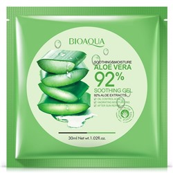 Маска для лица с алоэ вера Bioaqua