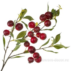 Ветка искусственная "Шиповник", 83 см