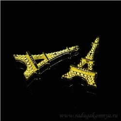 Подвеска Башня 17*31мм цв.золото.