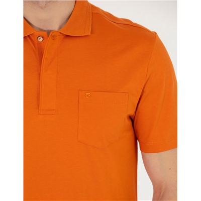 Коричневый обычный подсадка Polo Yaka Mercerized T -For