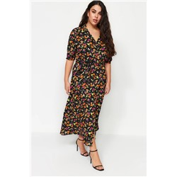 Платье рубашки Black Flower Bidelled Tbbss22el1607