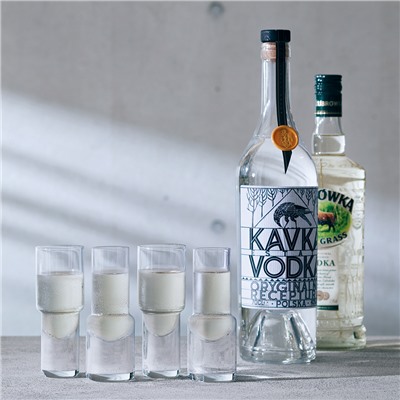 Набор стопок Vodka, 50 мл, 4 шт.