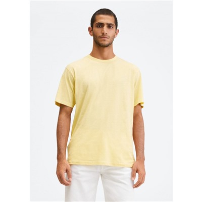 Camiseta ligera algodón  -  Hombre | MANGO OUTLET España