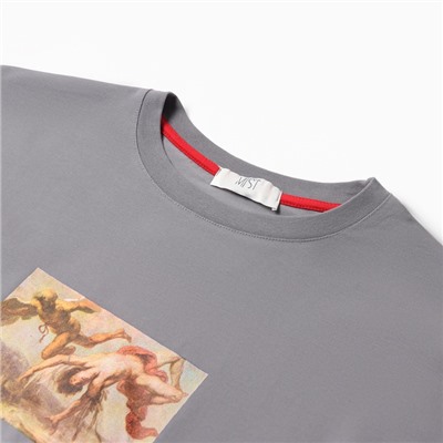 Футболка мужская MIST Angels, серый, р. 52