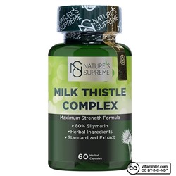 Комплекс расторопши Nature's Supreme 60 капсул