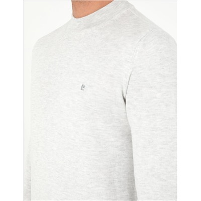 Крем melanj Slim Fit Half Fisherman воротник базовый трикотажный свитер