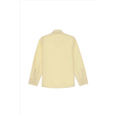 Boy Open Khaki Basic рубашка скидки с скидкой в корзине в корзине