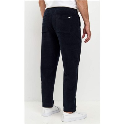 Брюки вельвет P421-0865 d.blue