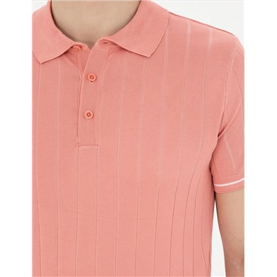 Красная кнопка подъема Polo yaka Knitwear t -For