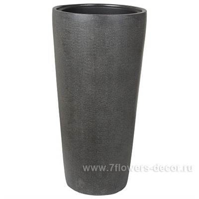 Кашпо полистоун Nobilis Marco "Pm-beige Cone", D23хH45 см с тех.горшком